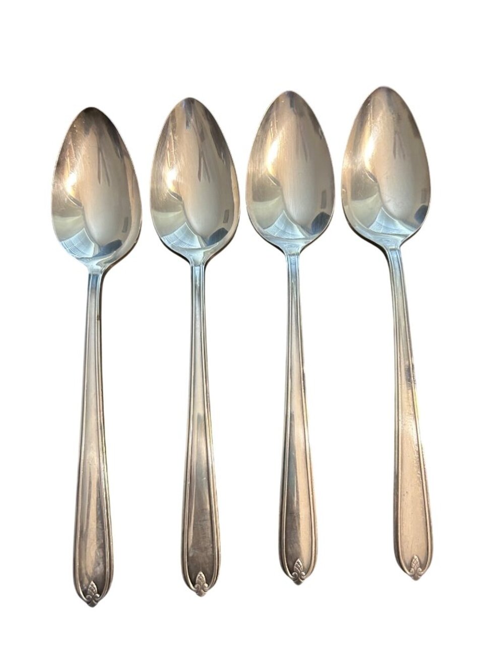 Oneida Prestige Silverplate Longchamps-Chaumont Tablespoons Set Of 4 Vintage Fla